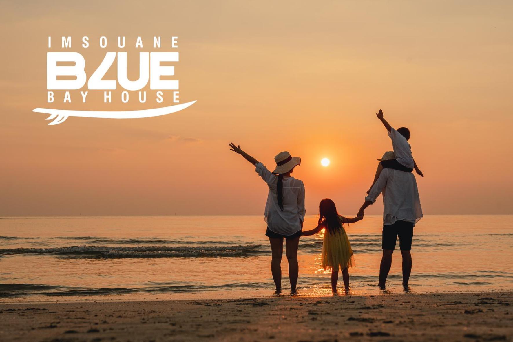 Imsouane Bleu Bay House Hotel Bagian luar foto