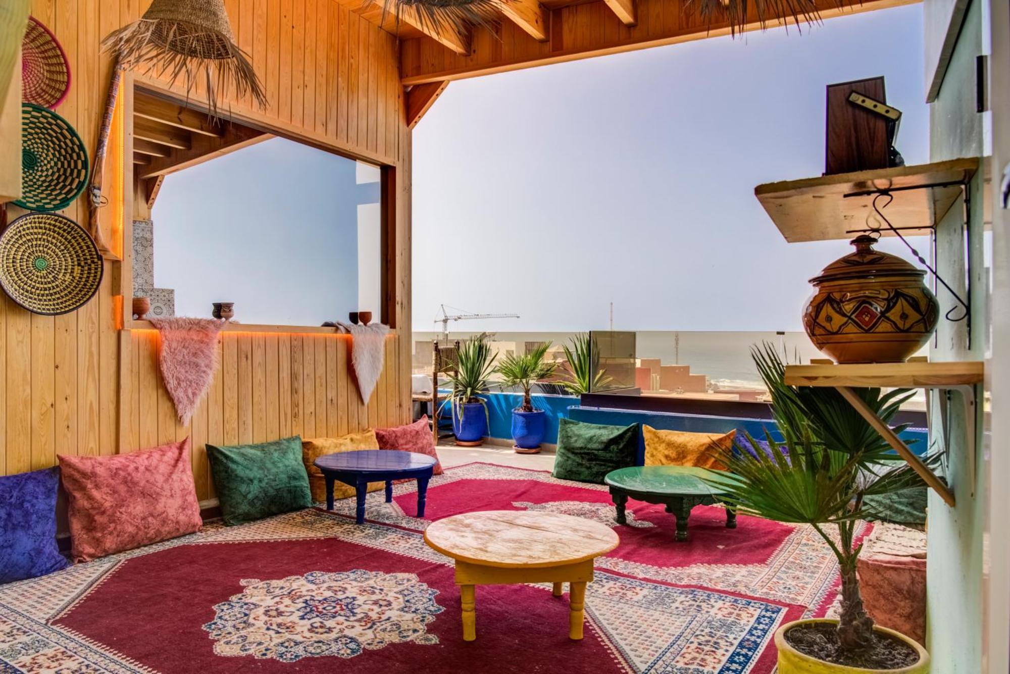Imsouane Bleu Bay House Hotel Bagian luar foto